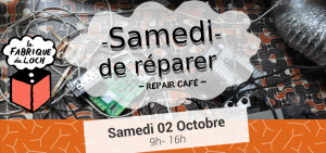 Samedi-de-Réparer & Install Party 2 octobre 2021
