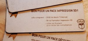 Des carte cadeaux de la Fabrique du Loch pour glisser sous le sapin !